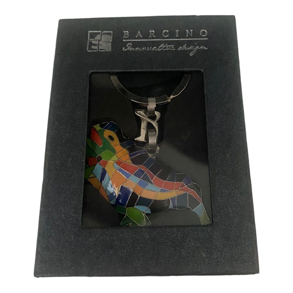 Gaudi Lizard keyring Barcino designs